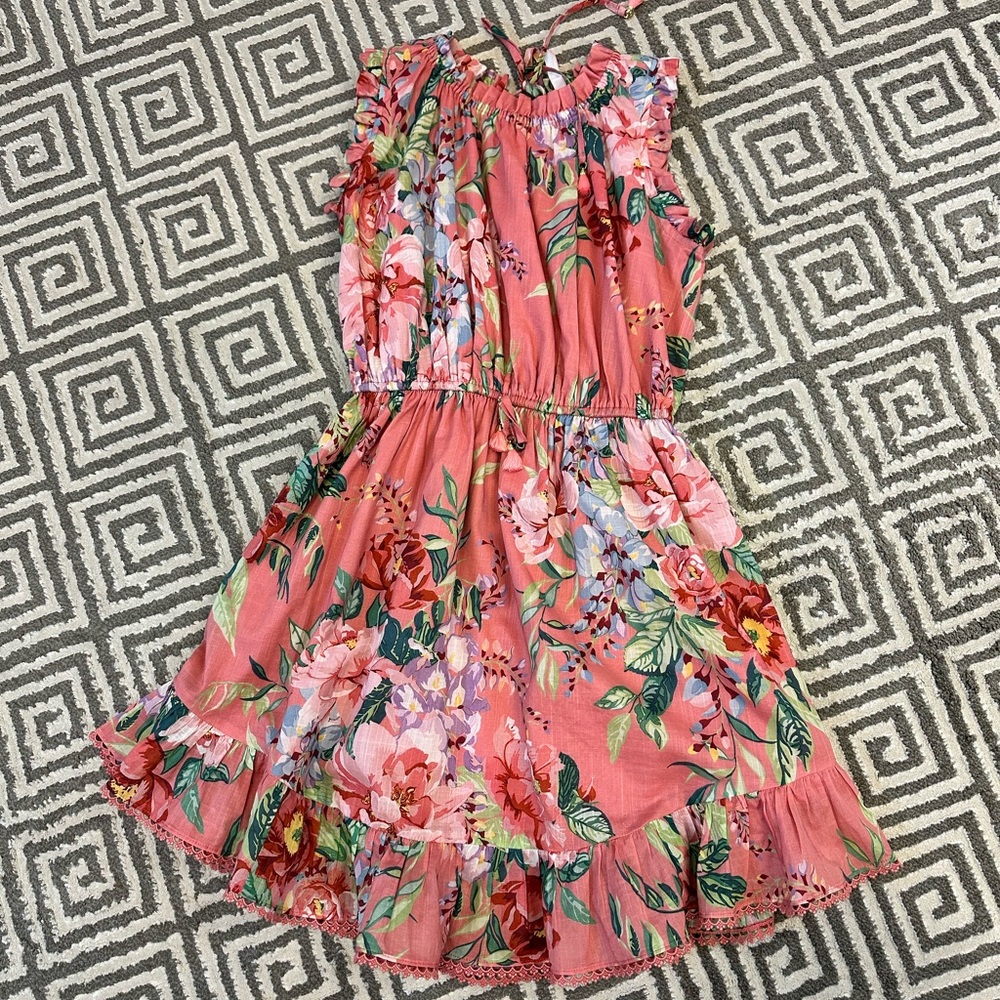 Gorgeous floral cotton Zimmerman girls dress
